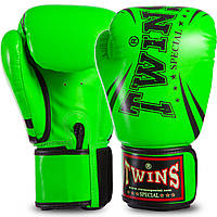 Перчатки боксерские PU на липучке TWINS (р-р 10-16oz, цвета в ассортименте)