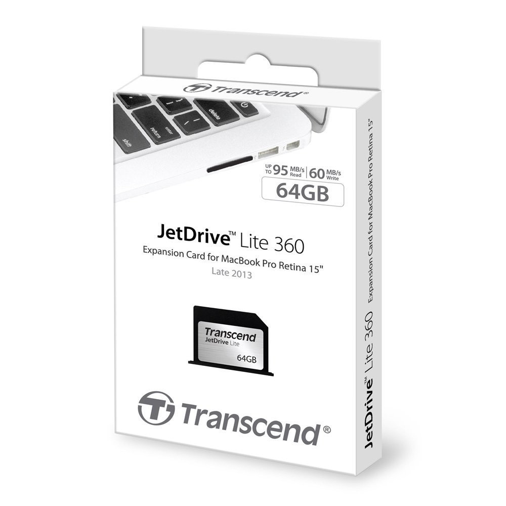 Карта памяти Transcend JetDrive 360 на 64/128/256 ГБ MacBook Pro 15 Retina 2013 - 2015г - фото 2 - id-p131255563