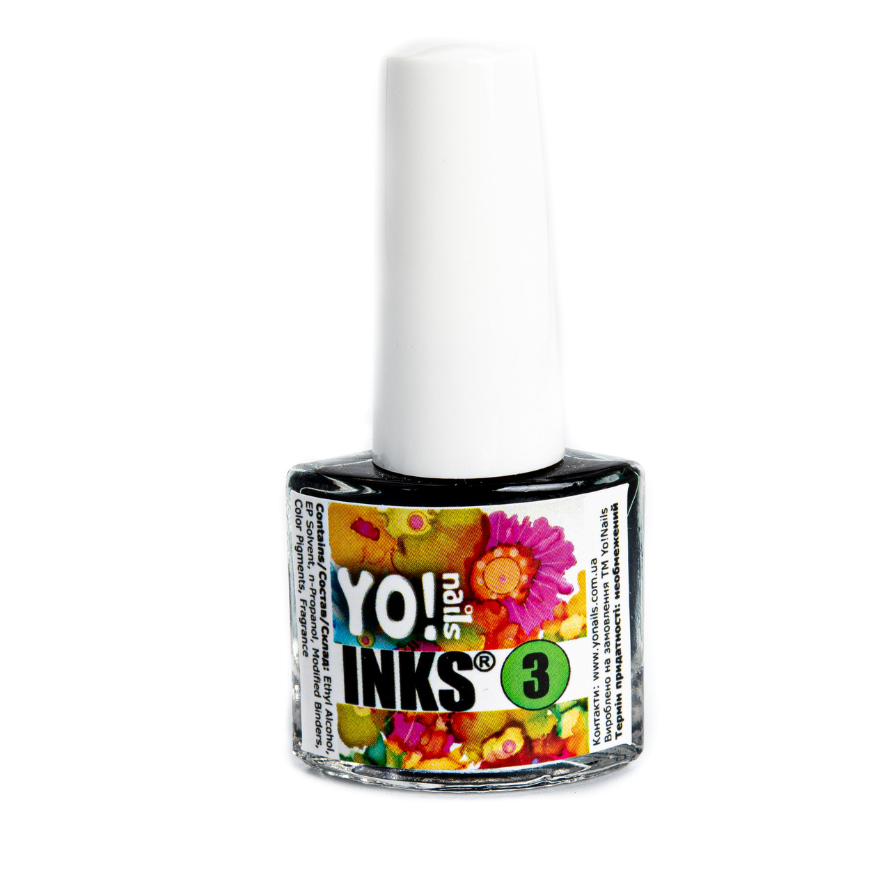 Акварельне чорнило Yo!Nails INKS 3 (зелений колір)