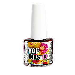 Акварельне чорнило Yo!Nails INKS 6 (рожевий колір)