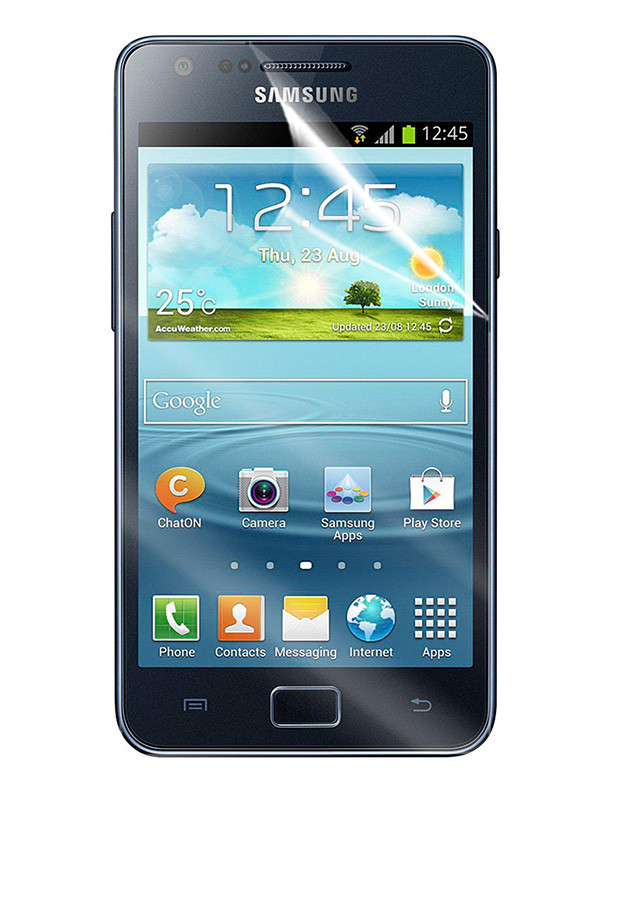 Глянсова захисна плівка для Samsung i9105 Galaxy S2 Plus