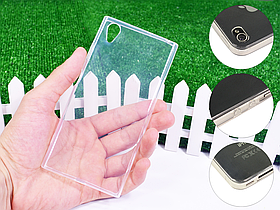 Ультратонкий 1 мм силіконовий чохол для Sony Xperia XA1 Plus G3412