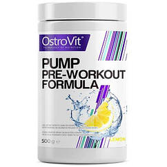 Предтренік OstroVit PUMP Pre-Workout Formula (500 г) острови памп lemon