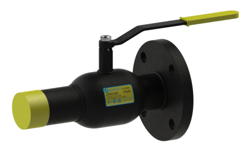 Кран кульовий сталевий 11с34п Ду15/10, фото 1