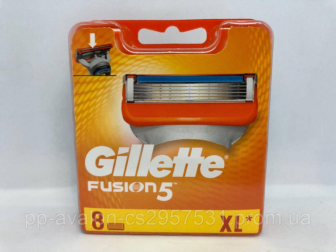 Касети для гоління Gillette Fusion 5 XL 8 шт Колумбія