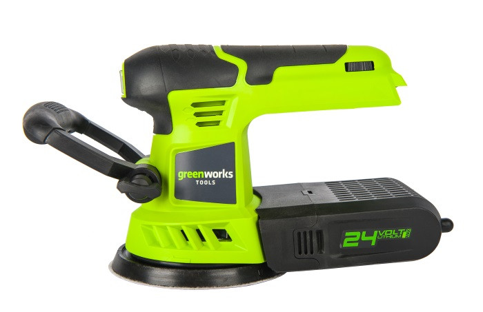 Шліфмашинка акумуляторна Greenworks G24ROS