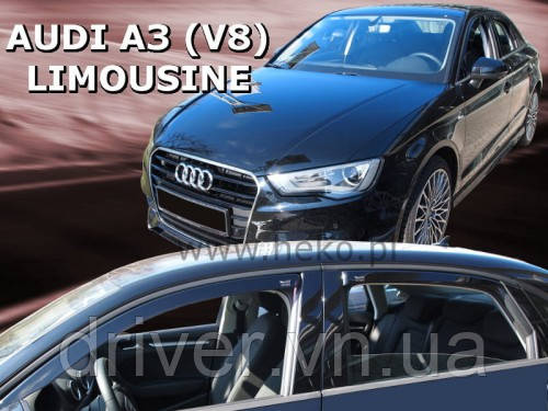 Дефлектори вікон вставні Audi A3 8V 4d od Limusine 4d