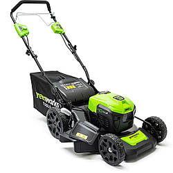 Газонокосарка акумуляторна Greenworks GD40LM46SPK4x з АКБ 4 Ah і ЗУ