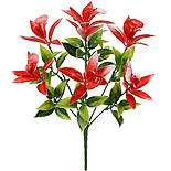 Букет орхідеї з пластику, 31см, фото 2