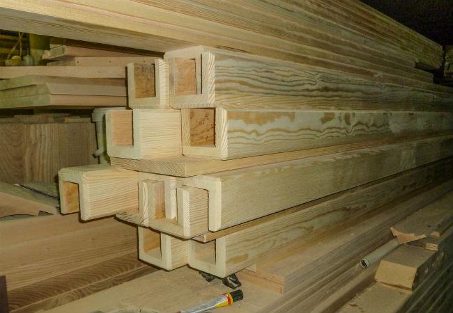 Декоративная балка для потолка 100х125х3000мм гладкая, фото 1