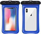Підводний чохол для смартфона AirCase з надувними краями синій, фото 8