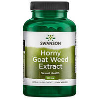 Swanson Horny Goat Weed Extract Горянка экстракт 500 мг 120 капс