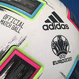 М'яч футбольний Adidas Uniforia Euro 2020 OMB FH7362 (розмір 5), фото 8