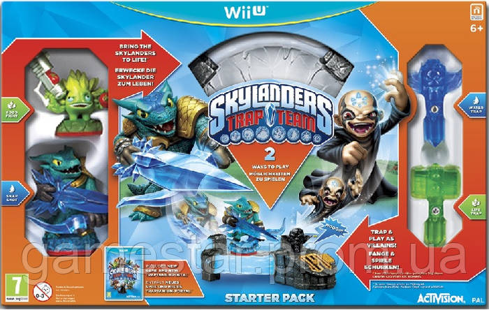 Skylanders trap team starter pack wii u discount