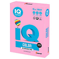Папір IQ А4 Color Neon Pink, рожевий