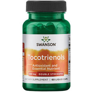 Swanson Ultra Tocotrienols - Double Strength токотрієноли 100 мг 60 ЖК