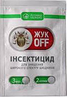 Инсектицид "Жук ОФФ", на 2 сот./3 мл, UKRAVIT