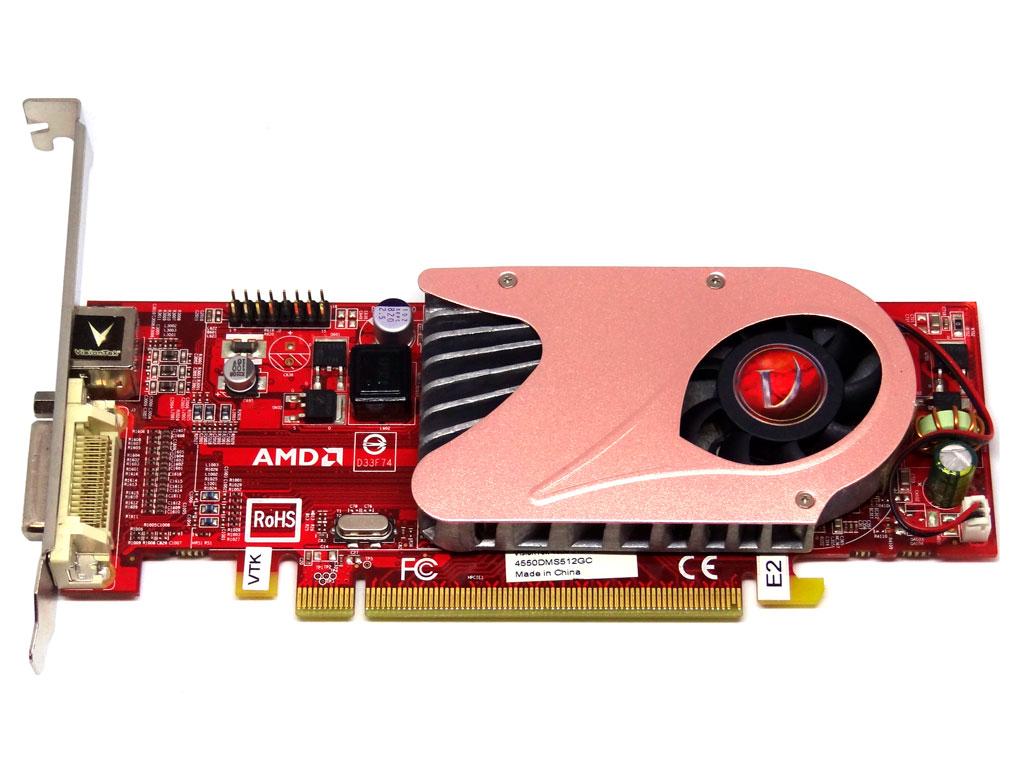 Відеокарта VisionTek HD 4550 512Mb PCI-Ex DDR3 64bit (DMS-59 + sVideo)