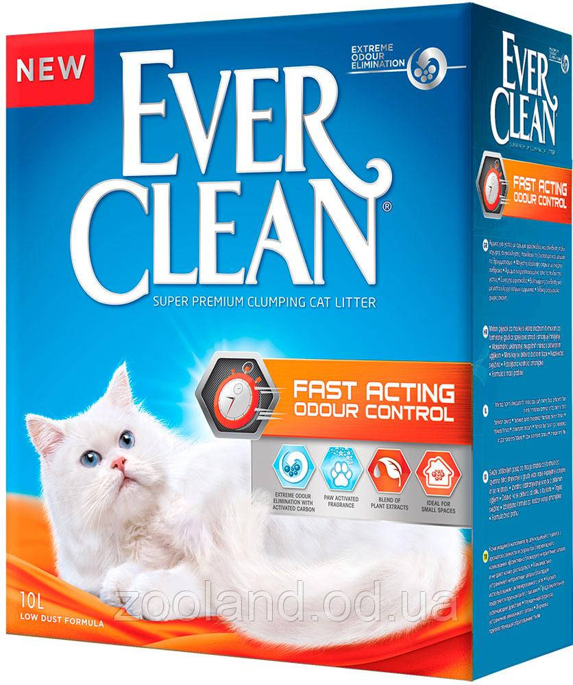 123436 Ever Clean Fast Acting наповнювач грудкується без запаху, 10 л