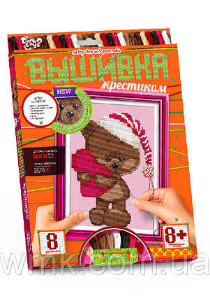 Набор для творч Вышивка крестиком по номерам дитяча іграшка, фото 1