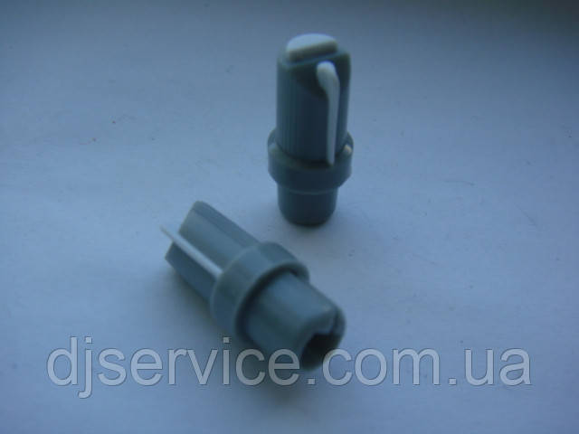 Ручка з ніжкою потенціометра 11x15mm (сірий колір) для пультів, колонок