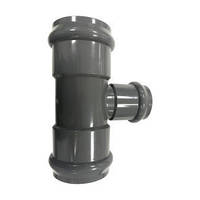 Трійник НПВХ напірний d 225х160х225/ 90°, редукційний, розтрубний