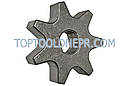 Зірочка для електропили 7 променів овал 8мм d36 h9, фото 2