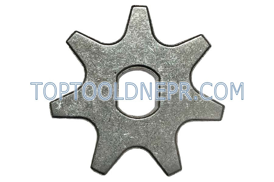 Зірочка для електропили 7 променів овал 8мм d36 h9, фото 1