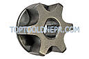 Зірочка для електропили 6 променів тарілка d8/10*30 h12,5, фото 2