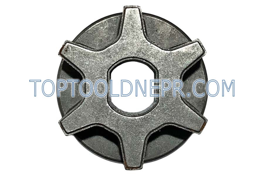 Зірочка для електропили 6 променів тарілка овал 8*10мм d30 h11, фото 1