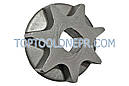 Зірочка для електропили 7 променів тарілка овал 8*10 d32.5 h9.6, фото 2