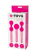 Набір вагінальних кульок A-Toys Set of vaginal balls, 3 шт.