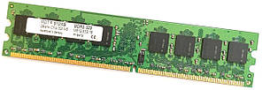 Оперативная память DIMM DDR2 512Mb 400/533MHz 3200-4200U 1R8/2R8 CL3-4 Б/У Под сервис!