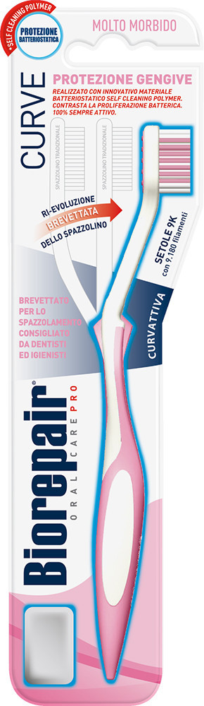 Зубная щетка BioRepair Совершенная чистка Мягкая для чувствительных зубов - фото 2 - id-p1100044011