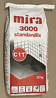 Клей для плитки mira 3000 standardfix C1T, 25 кг