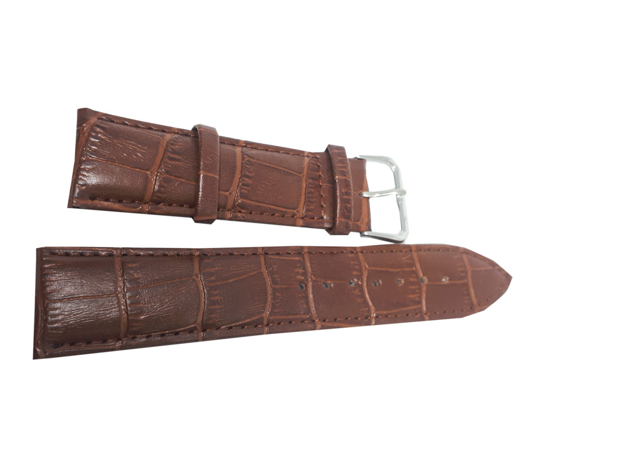 Ремінець для годинника JN 20 мм коричневий опт, фото 1