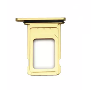 Сім-карт Холдер (sim holder Dual ) для iPhone XR (Жовтий), фото 1