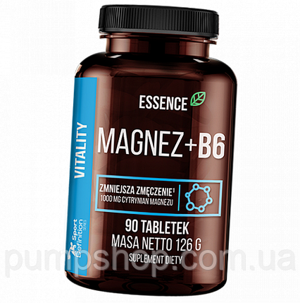 Магній + B6 Sport Definition Essence Magnesium + B6 90 таб., фото 1