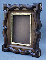 Фігурний кіот з внутрішньою дерев'яною рамою., фото 3