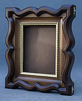 Фігурний кіот з внутрішньою дерев'яною рамою., фото 6