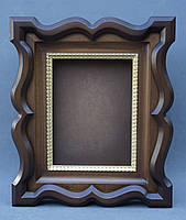 Фігурний кіот з внутрішньою дерев'яною рамою., фото 2