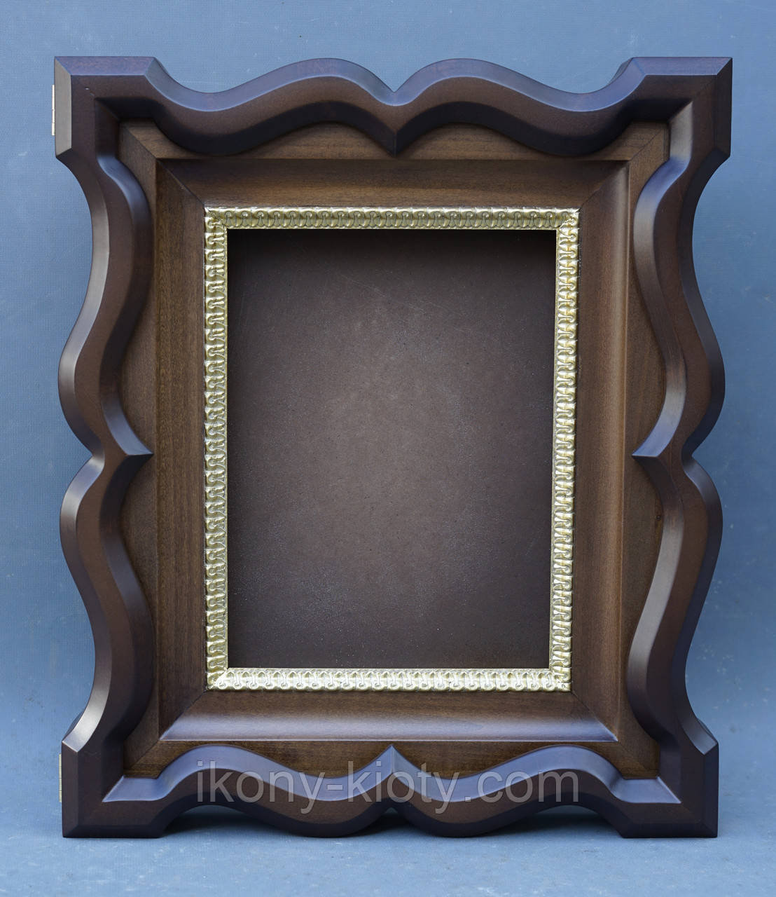 Фігурний кіот з внутрішньою дерев'яною рамою., фото 1