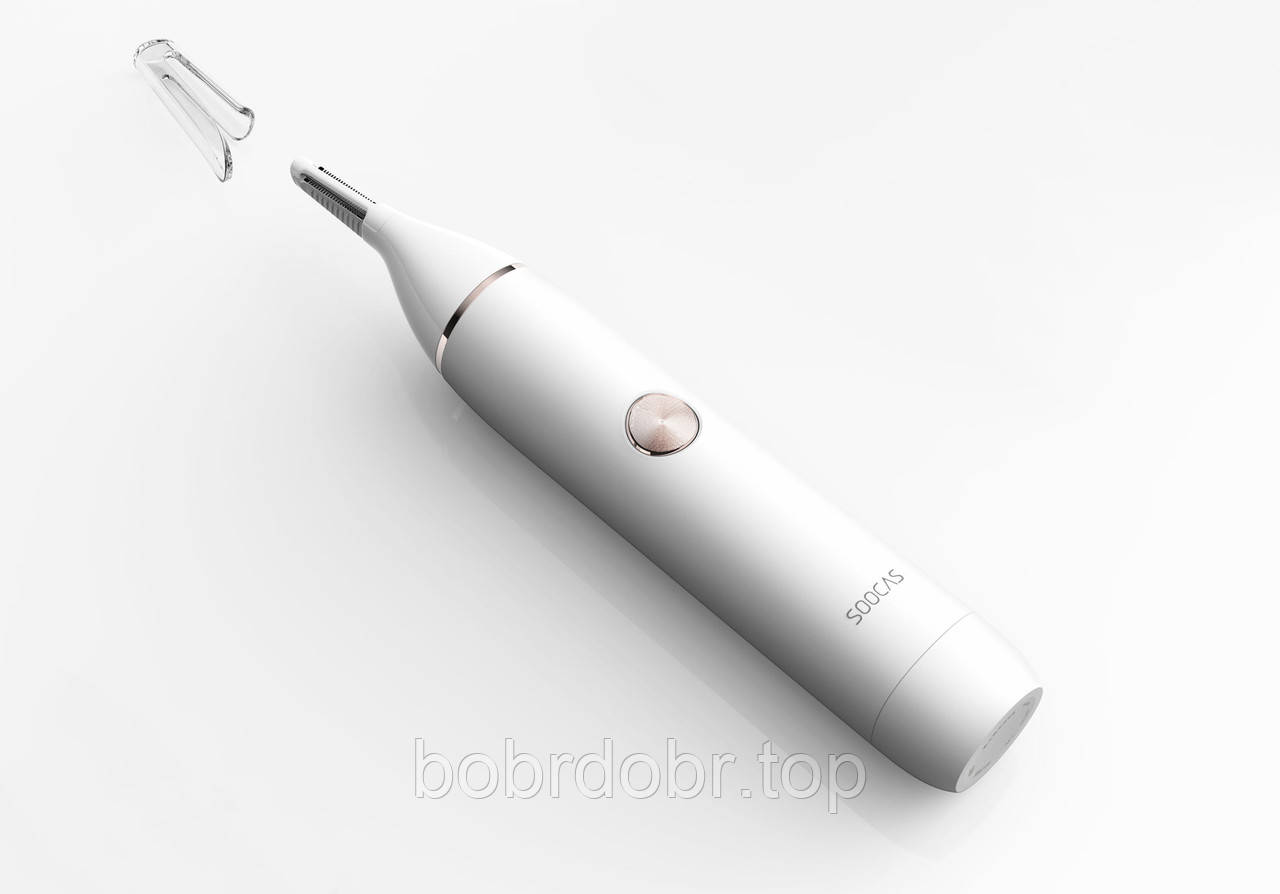 Тример для носа, вух і брів Xiaomi Soocas Nose Hair Trimmer N1 (White)