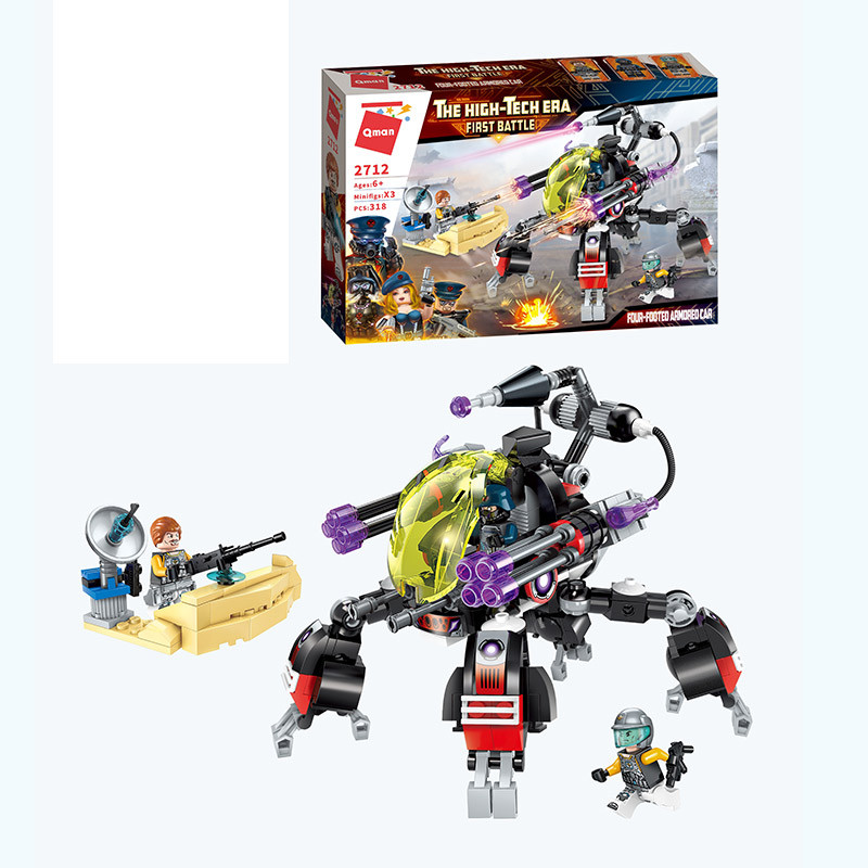 Конструктор "Brick" 2712 (30шт) 318дет., в кор.32,5*22*6см, шт