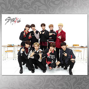 Плакат А3 K-Pop Stray Kids 012