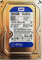 Жорсткий диск для комп'ютера Western Digital Blue 500GB 3.5" 32MB 7200rpm 6Gb/s (WD5000AZLX) SATA-III Б/В