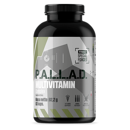 Вітаміни чоловічі Trec Special Forces P.A.L.A.D. Multivitamin Complex 60 капс., фото 1