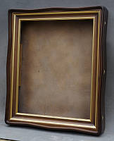 Фігурний кіот для ікони з внутрішньою дерев'яною рамою., фото 8