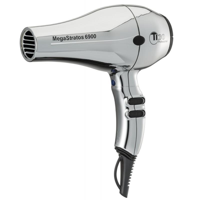 Професійний фен для волосся TICO Professional Mega Stratos 6900 Silver (100018SL)