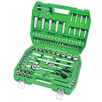 Набір інструментів 1/2" & 1/4" 108ед. INTERTOOL ET-6108SP